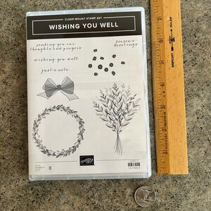 🎄 Retired [Stampin’ Up] Wishing You Well, EUC